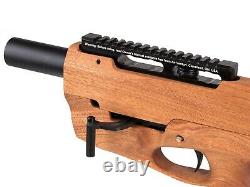 Ataman Bp17 Pcp Bullpup Air Rifle. 22 Cal. Sapele Redwood Stock + Rmr Red Dot