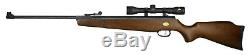 Beeman Rs2.177 +. 22 Duel Cal Rifle Avec Scope 1000 Images Par Seconde Métal Et En Bois