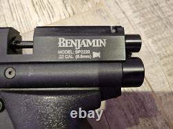 Benjamin Marauder. 22 cal (PCP) pneumatique pré-chargé 8 coups et pompe combo