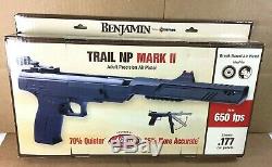 Benjamin Trail Np Mark Ii. 177 Pause Canon 650 Fps Granules Pistolet À Air Comprimé