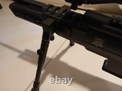 Black Ops. Carabine à air comprimé à plomb de 177 calibre, canon basculant, lunette de sniper et bipied