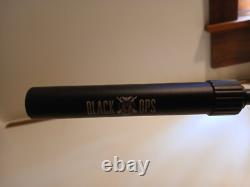 Black Ops. Carabine à air comprimé à plomb de 177 calibre, canon basculant, lunette de sniper et bipied