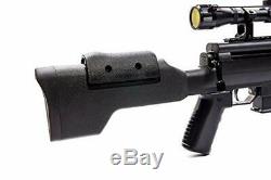 Black Ops Sniper Rifle S Chasse Pellet. 177 Carabine À Air Comprimé Avec Suppresseur Pro