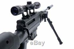 Black Ops Sniper Rifle S Chasse Pellet. 177 Carabine À Air Comprimé Avec Suppresseur Pro