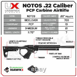 Carabine Umarex Notos. Carabine à air comprimé PCP à levier latéral Calibre .22 2254847