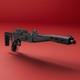 Carabine à Air Bm8. 22 Calibre Sac à Dos Pistolet à Plombs Pliant Fusil Compact à Canon Basculant