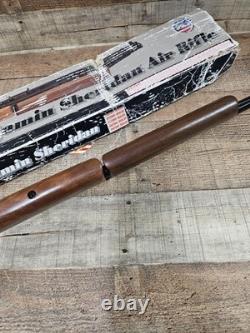 Carabine à air Benjamin Sheridan 397PA. 177 à pompe à verrou.