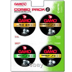 Carabine à air GAMO Whisper Fusion Mach 1. 22 Cal avec pack combo de plombs assortis