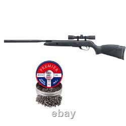 Carabine à air Gamo Wildcat Whisper 0.177 Cal 1300 FPS avec kit de plombs à tête ronde