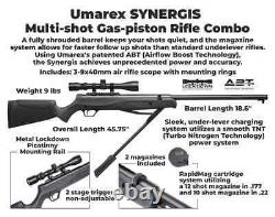 Carabine à air Umarex Airguns Surgemax Elite. 22 avec lunette de visée pour plombs 1000 FPS