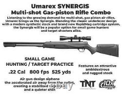 Carabine à air Umarex Airguns Surgemax Elite. 22 avec lunette de visée pour plombs 1000 FPS