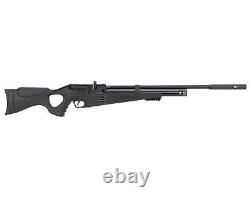Carabine à air calibre .22 Hatsan Flash-R QE PCP régulée avec cibles, plombs, lunette et étui