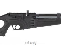 Carabine à air calibre .22 Hatsan Flash-R QE PCP régulée avec cibles, plombs, lunette et étui
