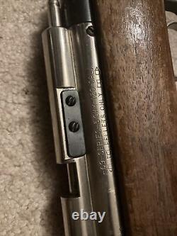 Carabine à air comprimé Benjamin Silver Streak Vintage Sheridan Racine WI. calibre 20 5mm des années 1960