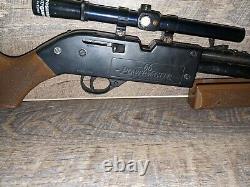 Carabine à air comprimé Crosman 66 Powermaster calibre 0,177, à pompe multiples pour billes BB et plombs