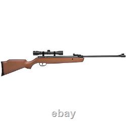 Carabine à air comprimé Crosman Vantage NP .177 à plomb 1200 FPS avec crosse en bois et viseurs à fibre optique