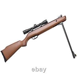 Carabine à air comprimé Crosman Vantage NP .177 à plomb 1200 FPS avec crosse en bois et viseurs à fibre optique