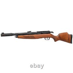 Carabine à air comprimé Gamo Arrow PCP Classic en calibre .22 avec crosse en bois et chargeur de 10 plombs