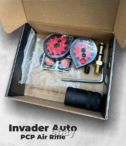 Carabine à air comprimé Hatsan Invader Limited Edition.25 Cal PCP DG Camo avec cibles et plombs