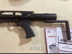 Carabine à air comprimé PCP AirForce TalonP avec réservoir d'air. Calibre 25 à verrou testé.