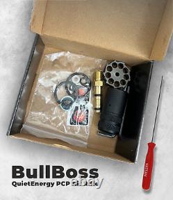 Carabine à air comprimé PCP DT Hatsan BullBoss Limited Edition Calibre .25 avec cibles, plombs et lunette de visée