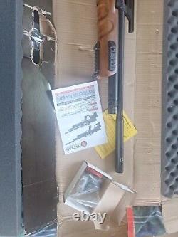 Carabine à air comprimé PCP Hatsan BullBoss Wood Calibre 177 QuietEnergy