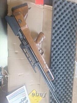Carabine à air comprimé PCP Hatsan BullBoss Wood Calibre 177 QuietEnergy