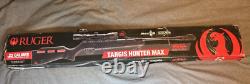 Carabine à air comprimé Umarex Ruger Targis Hunter Max, calibre .22, à canon basculant avec lunette
