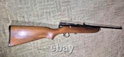 Carabine à air comprimé Vintage Crosman Model 160 Pellgun 2ème variante CO2 à plombs. Calibre 22