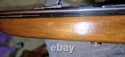 Carabine à air comprimé Vintage Crosman Model 160 Pellgun 2ème variante CO2 à plombs. Calibre 22
