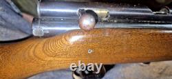 Carabine à air comprimé Vintage Crosman Model 160 Pellgun 2ème variante CO2 à plombs. Calibre 22