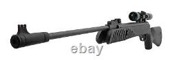 Carabine à air comprimé à canon basculant Umarex Syrix calibre .22 - Noir 2251362 avec des BB's gratuits