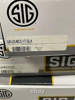 Certifié Sig Sauer Mcx. 177 Cal Air Rifle Air-ud-mcx-177-blk