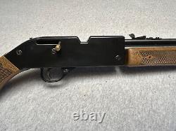 Crosman 760 Powermaster vintage des années 1970. Carabine à air comprimé BB/Pellet .177, verrou en laiton