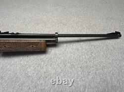 Crosman 760 Powermaster vintage des années 1970. Carabine à air comprimé BB/Pellet .177, verrou en laiton