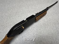 Crosman 760 Powermaster vintage des années 1970. Carabine à air comprimé BB/Pellet .177, verrou en laiton