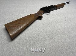 Crosman 760 Powermaster vintage des années 1970. Carabine à air comprimé BB/Pellet .177, verrou en laiton