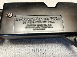 Crosman 760 Powermaster vintage des années 1970. Carabine à air comprimé BB/Pellet .177, verrou en laiton