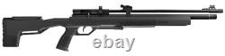 Crosman Cp122s Icône Alimentée Par Pcp. 22 Pellet Threaded Barrel Black Air Rifle