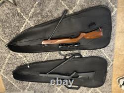 Crosman F4.177 1200fps (Noir) Ruger Impact Elite. 22 1050fps (Bois)