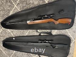 Crosman F4.177 1200fps (Noir) Ruger Impact Elite. 22 1050fps (Bois)