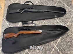 Crosman F4.177 1200fps (Noir) Ruger Impact Elite. 22 1050fps (Bois)