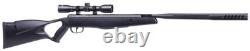 Crosman F4 Quiet Fire. Carabine à air comprimé à canon basculant de calibre .177 avec lunette (Révisée)