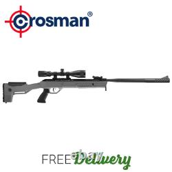 Crosman Mag-Fire Extreme. 177 Caliber Pellet 12-Shot Air Rifle with3-9x40mm Scope	 
<br/>	Crosman Mag-Fire Extreme. 177 Calibre Carabine à air comprimé 12 coups avec lunette 3-9x40mm