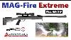 Crosman Magfire Extreme 22 W Centerpoint 3 9x Portée Examen Complet Rifle D'air À Barres Multi-coups