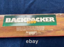 DISCON. Carabine à air Crosman 1389 Backpacker LIVRAISON RAPIDE