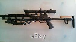 Evanix Sniper Carabine À Air Comprimé Pcp. 45 Cal Avec Des Accessoires Inc. Réservoir 4500psi