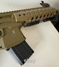 Fusil SIG SAUER MPX et pistolet P226 CO2 à plombs avec cylindres et munitions, SANS RÉSERVE