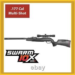 Fusil à air Gamo Swarm Maxxim GEN2 G2.177 Cal à tir multiple avec lunette 3-9x40mm