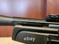 Fusil à air Gamo noir en bon état, calibre .177